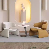 Modern Luxury Hugging Chair, High-end Lazy Sofa Chair, Home Office, Company Negotiation, Reception, Leisure Sofa for Home Use