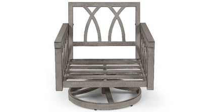 360 swivel chair for living room, family bar, swimming pool and dining room, aluminum garden sofa with cloth cushion