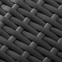 PatioLix 8 Piece Patio Furniture with 44"Propane Gas Fire Pit Table. Outdoor Sectional Conversation Set Wicker Rattan Sofa