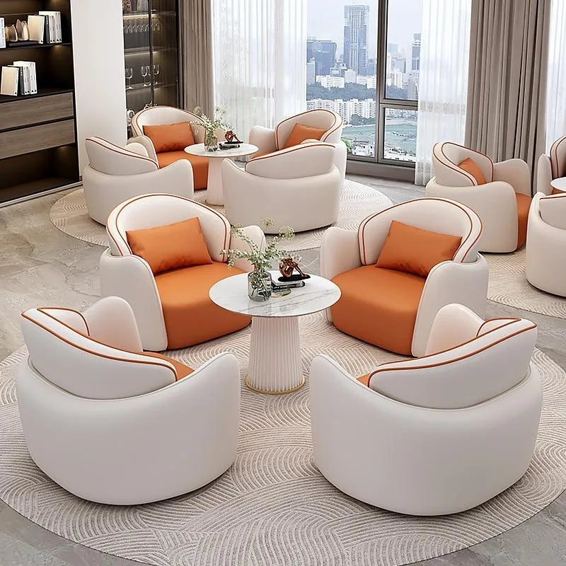Hotel Lobby Reception Rest Area Sofa Beauty Salon Lobby Business Reception Meeting Negotiation