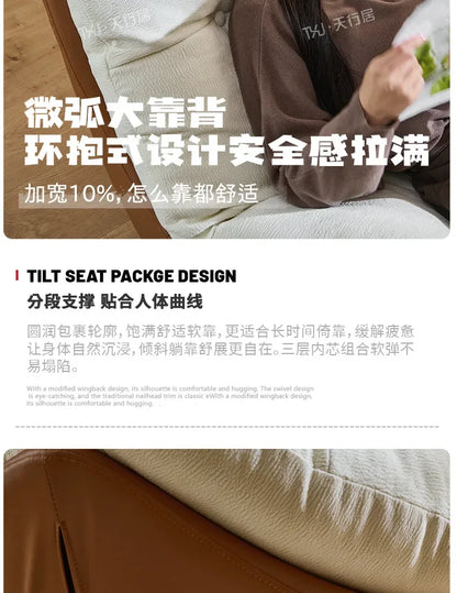 PJ    medieval rotating single sofa chair living room balcony home