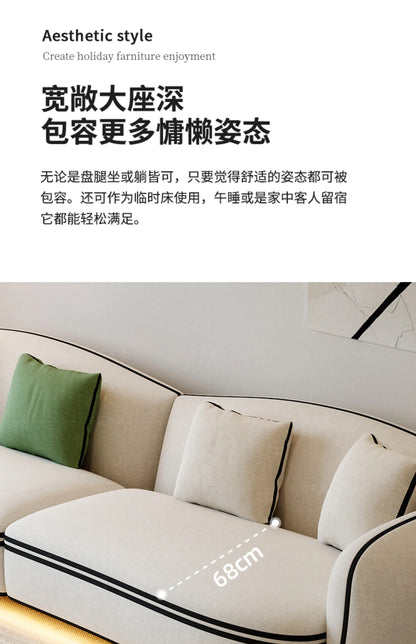 Y White Cloud Living Room Sofas Nordic Air Single Modern Outdoor Sofa Replica Bedroom Designer Balcony Muebles Salon Furniture