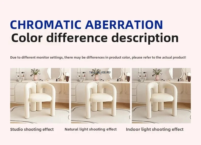 Richome Stool Dressing Chair Makeup Simplicity Modern Bedroom Home Use Light Luxury Dressing Table Simplicity Living Room Sofas