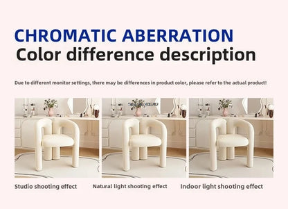 Richome Stool Dressing Chair Makeup Simplicity Modern Bedroom Home Use Light Luxury Dressing Table Simplicity Living Room Sofas