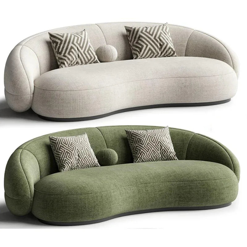 Nordic Luxury Living Room Sofa Minimalist Family Puff Comfortable Living Room Sofa Relaxing Couch Woonkamer Banken Furnitures
