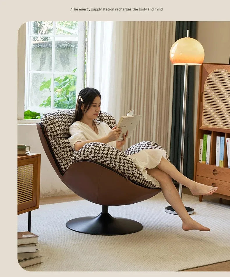 Large Modern Living Room Chairs Swivel Luxury Relaxing Comfy Design Chairs Armchair Lazy Puffs Sedie Da Soggiorno Home Furniture