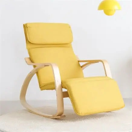 Modern Swivel Recliner Rocking Chair with Adjustable Footrest for Living Roompromote sales
