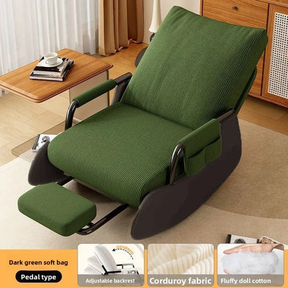 Multifunctional Rocking Chair Adjustable Recliner for Living Room and Bedroom Furniture Comfortable Single Seater Lounge Chair
