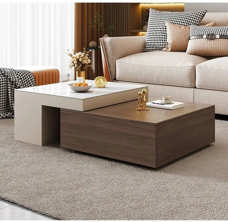 Minimalist Beauty Coffee Tables Italian Rectangular Industrial Trendy Coffee Tables Nordic Classic Mesa De Centro Furniture