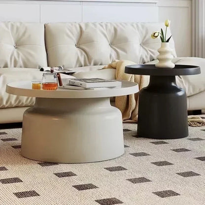 Circular Coffee Tables Nordic Living Room Center Table Modern Side Tea Table Portable Simple Bedroom Nightstand Home Furniture