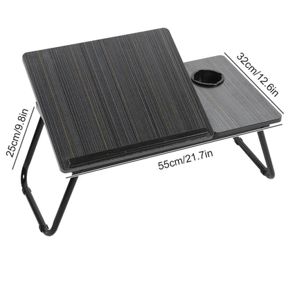 Adjustable Foldable Laptop Desk Portable Ergonomic Stand for Bed Sofa Notebook