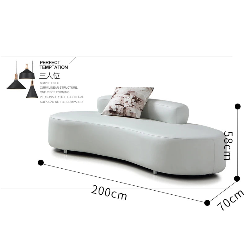 Coffee table combination, simple modern seating area, reception room, negotiation sofa, storefront sofa