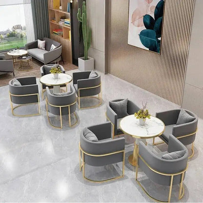 Metal Armchair Plastic Japanese Back Room Restaurant Support Cute Dining Designer Lounge Chairs Living Nordic Sillas Furniture