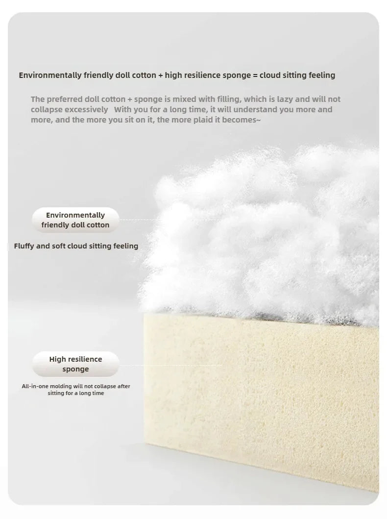 Reclining chair office lunch break folding chair computer chair can sit and lie down dual-purpose lazy sofa chair with backrest