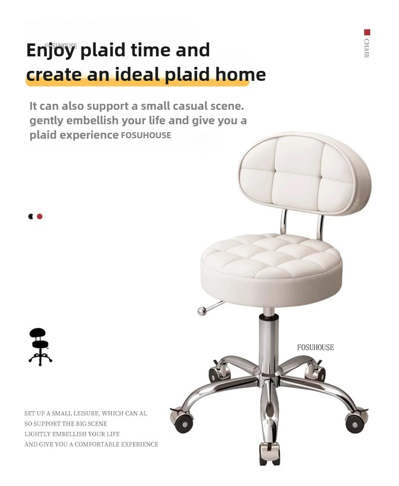 Backrest Pedicure Chair Barber Shop Pulley Hairdressing Chairs Lifting Manicure Stool Design Hair Salons Furniture Barber Chair