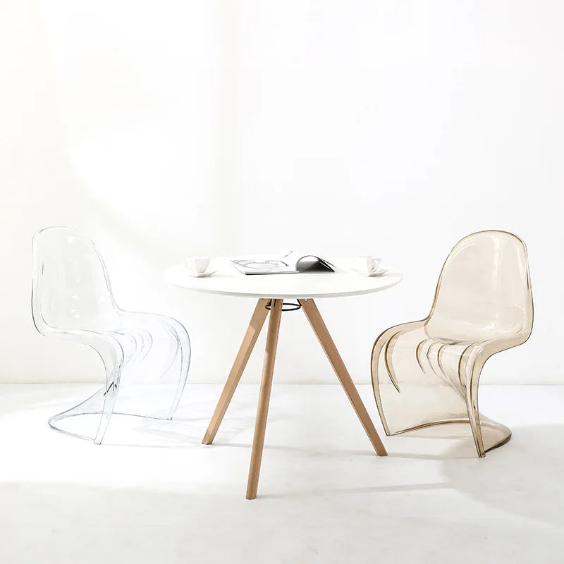 Lightweight Chair Nordic Designer Furniture Sedie Soggiorno Pranzo Kitchen Chaise Design Room Acrylic Modern Dining Transparent