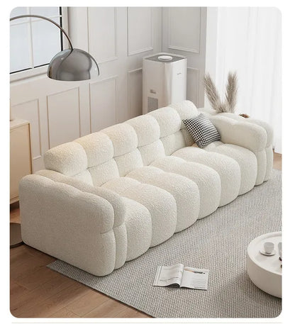 Apartment Lounge Sofas Comfortable Minimalist Large Soft Sofa Floor Apartment Romantic Elegant Ergonomic Divano Trendy Furniture