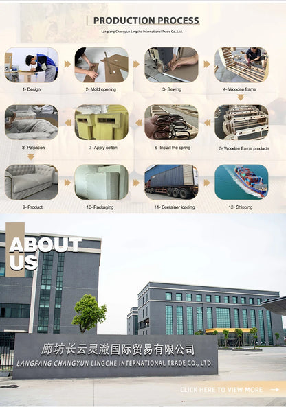 Compressed SofaSuper Deep L-Shape Modular Sectional Couch Compressed Sofa Plush Corduroy With Vacuum Packaging For Apartment Liv