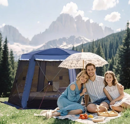 Fully Automatic Outdoor Camping Tent Sun Protection Rainproof Portable Ventilation Tents Large Space Foldable Camping Equipment