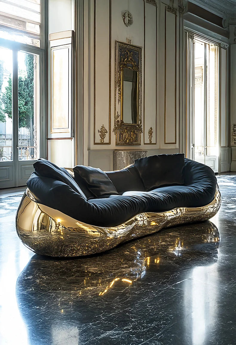 Art Aesthetics Sofa Villa Modern Light Luxury Furniture High Luxury International Pavilion J1
