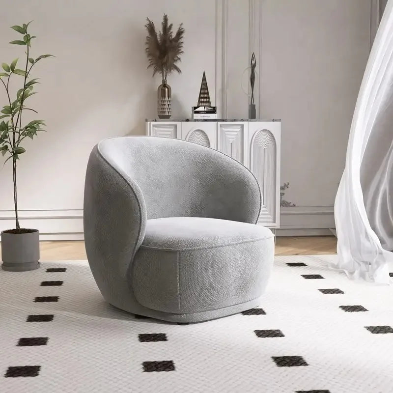 Nordic Chaise Lounge Modern Simple Single Sofa Living Room Small Apartment Beauty Salon Rest Reception Negotiation Leisure Chair