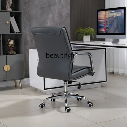 Office chair comfortable sedentary computer boss meeting rotating lift staff chair