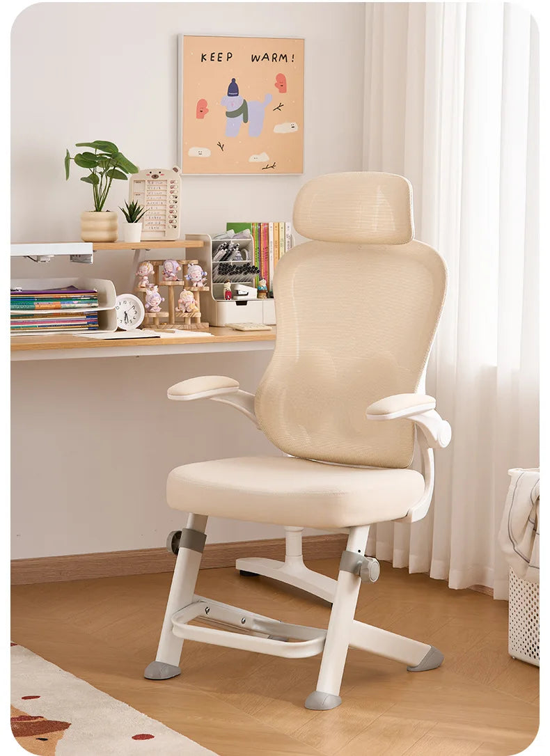 New model Durable Office Study Chair Computer Chair Household Desk Chair Student Writing Chair Waist Protection Ergonomic Chair