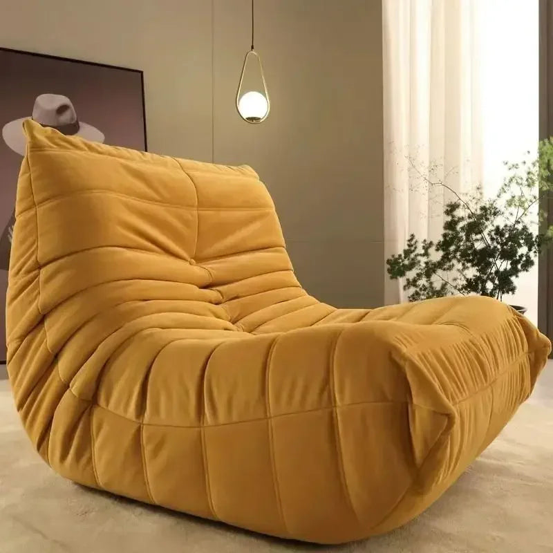 Bean Bag Chairs for Adults Soft Sofa for Living Room, Apartments Reading Corner Lounge Fireside Chair Armless Floor Sofa
