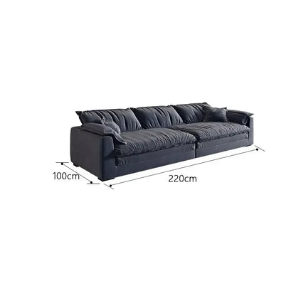 &S Comfy Modern Rectangular Sectional Sofa with Pillows Deep Seat Extra Large Couches Over Size Corner Sofa Living Room Sofas*