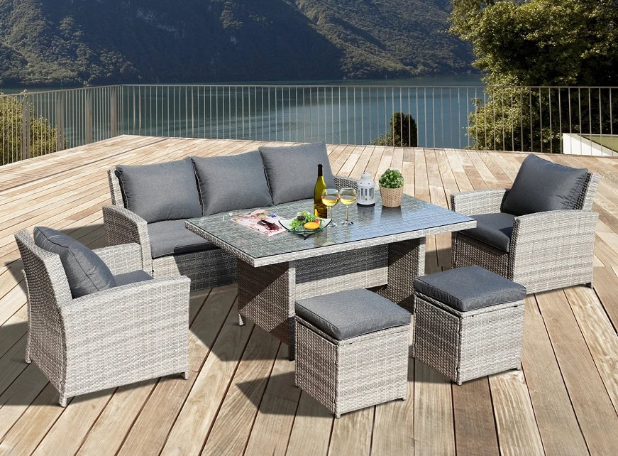 Cnlf Simple Design Hot Sale Outdoor Furniture Courtyard Leisure Rattan Sofa