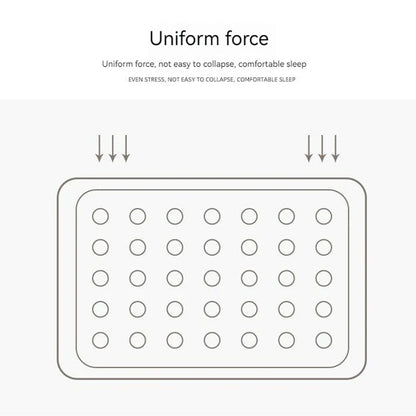 Camping Air bed with Backrest 2 Persons Inflatable Mattress Camping Folding Home Indoor Outdoor Air Cushion 48cm High Bed