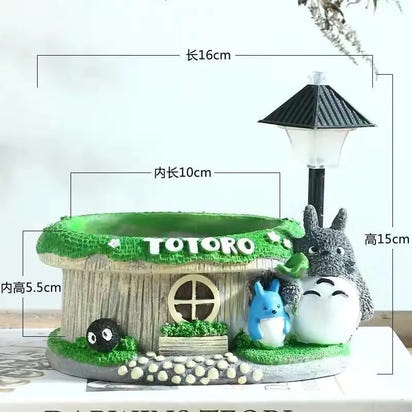 American Broken Root Shape Succulent Resin Flower Pot Outdoor Balcony Furnishing Crafts Garden Villa Vase Ornaments Decoration