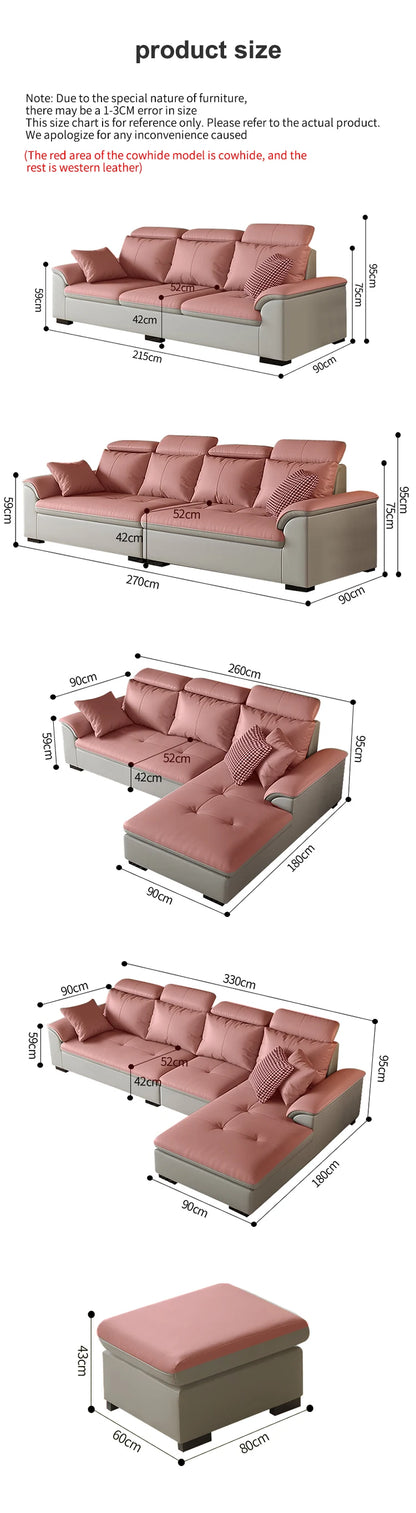 Professional High-Backrest Living Room Sofa Set Simple Modern Luxury Fabric Design with Luxury for Apartments and Hotels