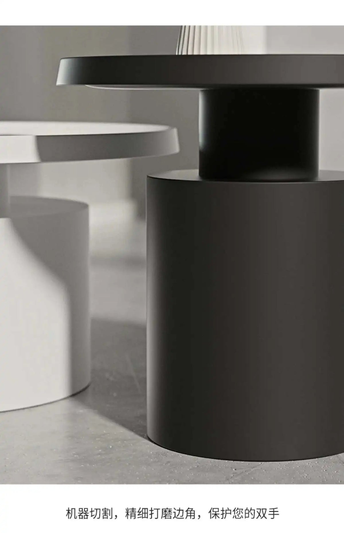 Set Round Table Nordic Center Modern Folding Metal Coffee Tables Storage Mesas Furniture GPF40XP