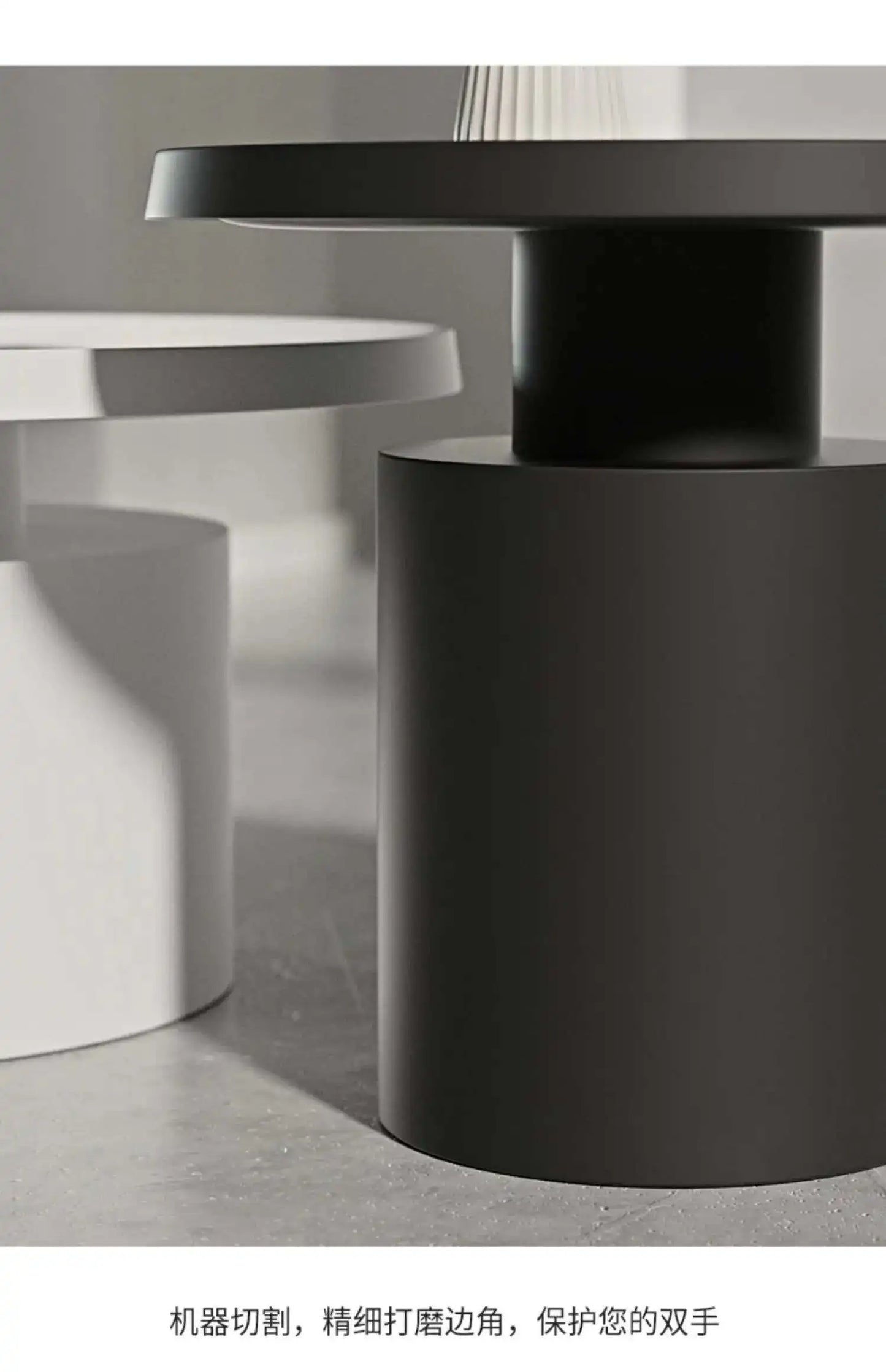 Set Round Table Nordic Center Modern Folding Metal Coffee Tables Storage Mesas Furniture GPF40XP