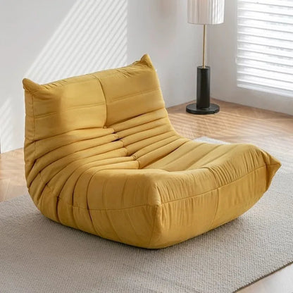Caterpillar lazy sofa living room bedroom balcony tatami single sleeping comfortable and durable ins wind explosion