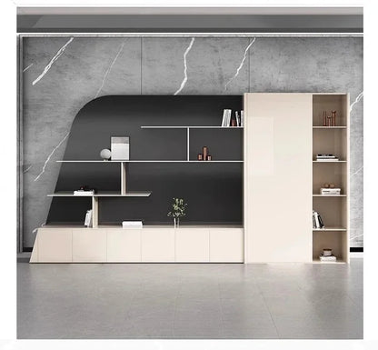 Designer Modern Office Desks Asthetic Luxury Storage Drawers Writing Executive Desk L Shaped Study Escritorios Office Furniture