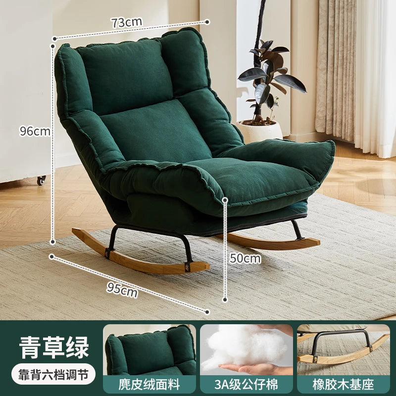 Designer Relax Chaise Lounge Luxury Vanity Makeup Rocking Chaise Lounge Gaming Sofa Living Room Furniture Woonkamer Stoelen Lsyy