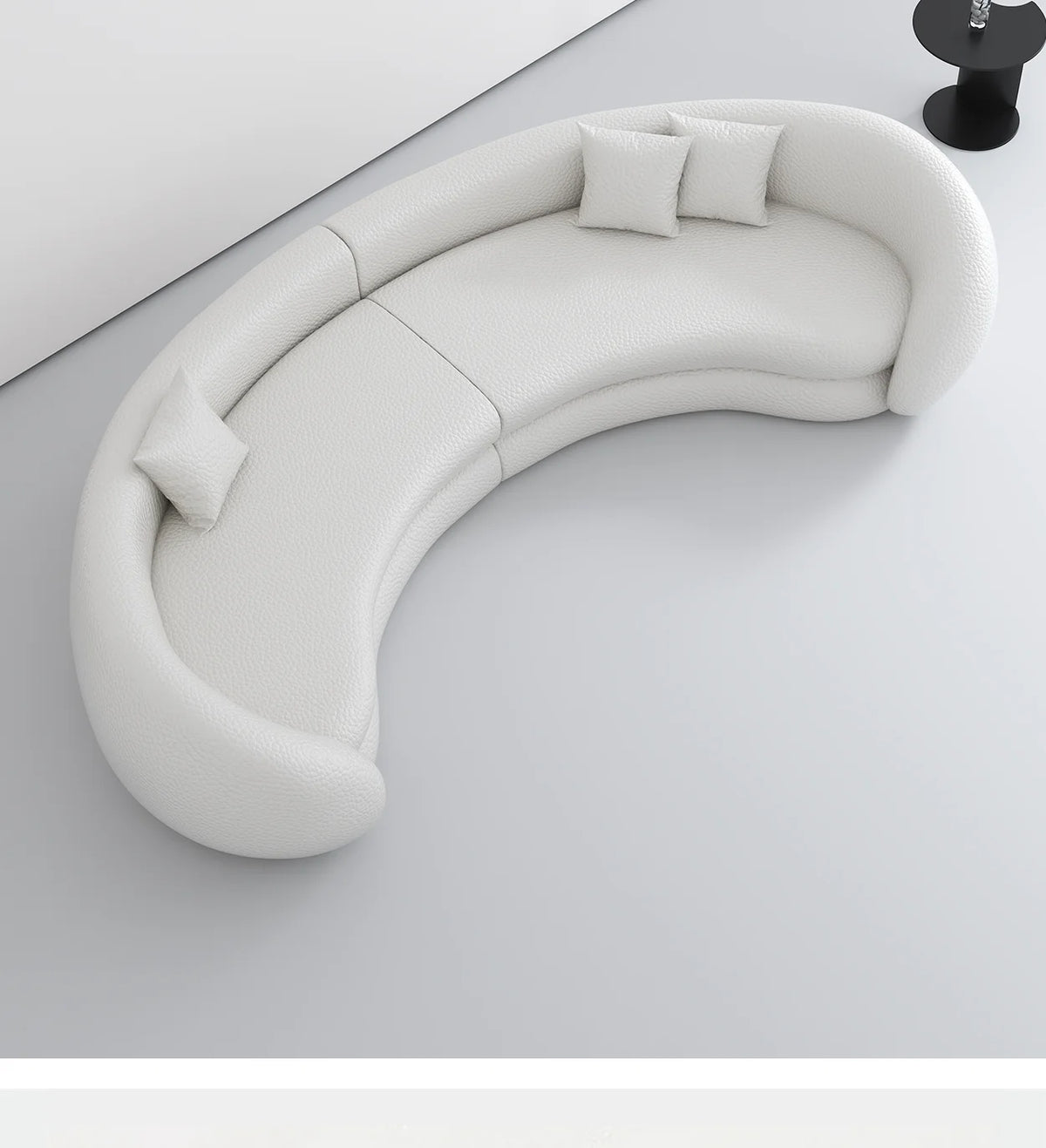 JJJJMinimalist Curved Sofa Sitting Area Reception Creative Sofa