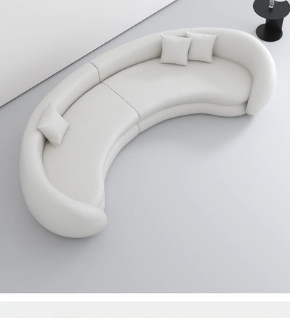 JJJJMinimalist Curved Sofa Sitting Area Reception Creative Sofa