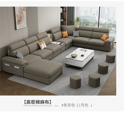 Minimalist Leather Frame Sofa Gaming Background Modular Sleeper Sofa Modern Recliner Lounge Lazy Women Divano Lounge Furniture