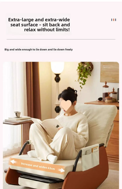 Multifunctional Rocking Chair Adjustable Recliner for Living Room and Bedroom Furniture Comfortable Single Seater Lounge Chair