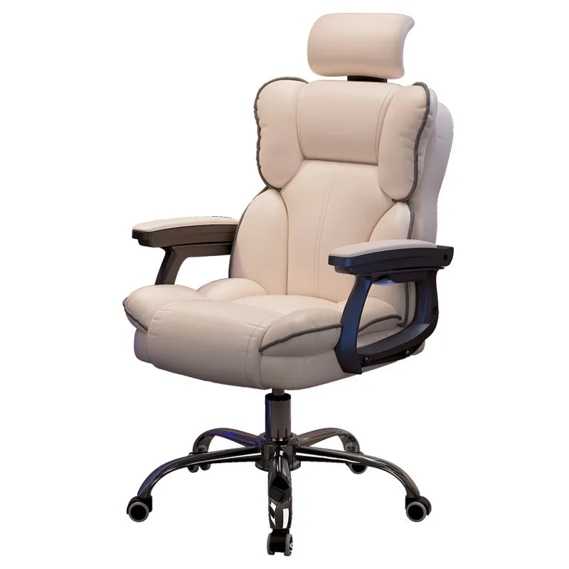 Firm Computer chair E-sports chair Home sedentary sofa Seat reclining swivel chair Study back chair