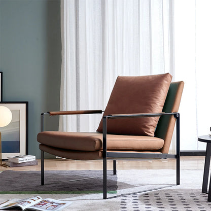Modern Simple Armrest Chairs Living Room Support Single Comfy Puffs Chair Lazy Hotel Italian Woonkamer Stoelen Bedroom Furniture