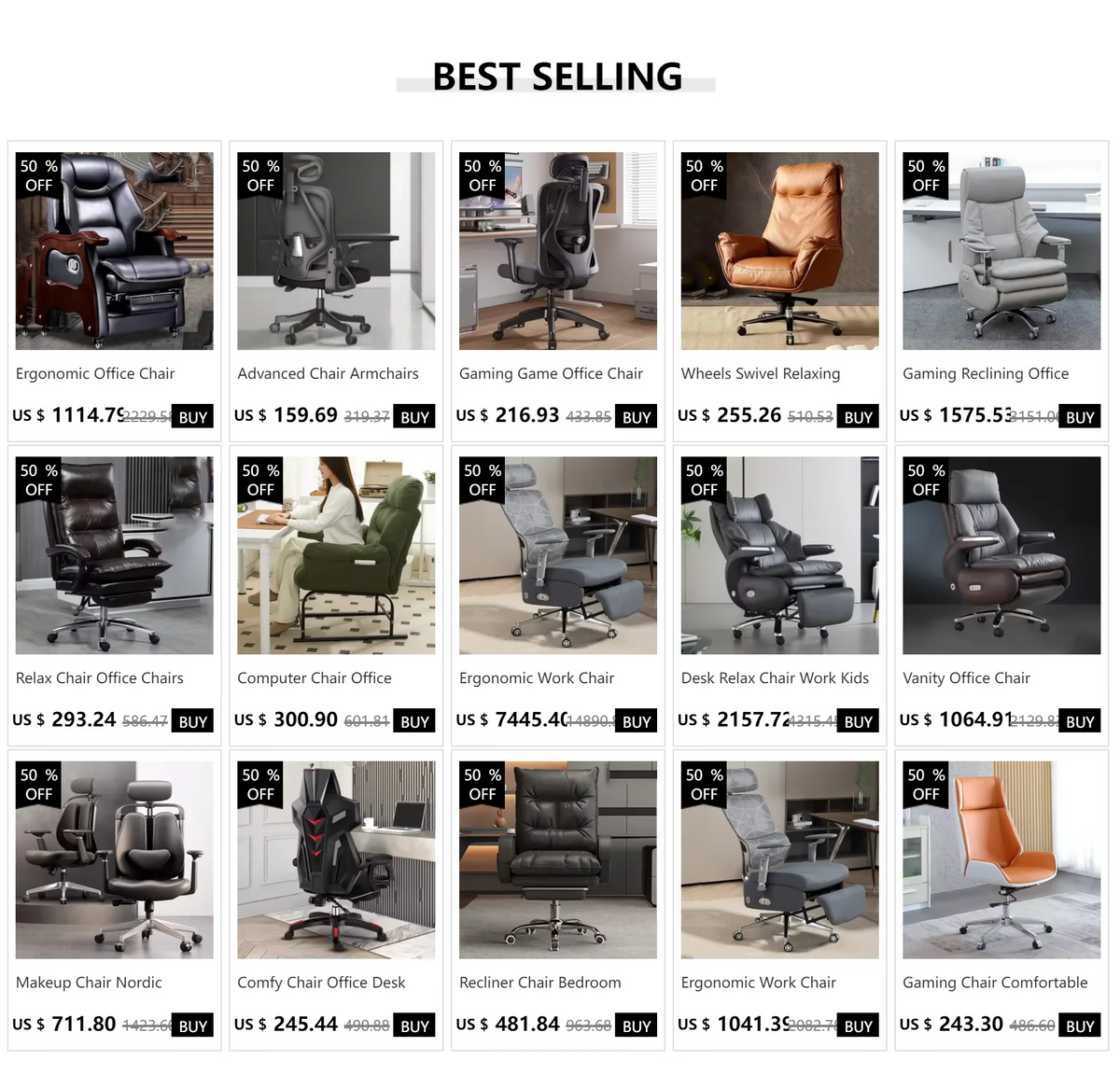 Armchairs Recliner Chair Living Room Chairs Office Furniture Wheels Bedroom Relax Rotating Gaming Chaise Design Luxury Work