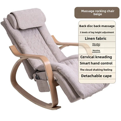 Soft chair household small multi-functional office recliner massage rocking  intelligent  sofa Pedicure  armchair  sillas