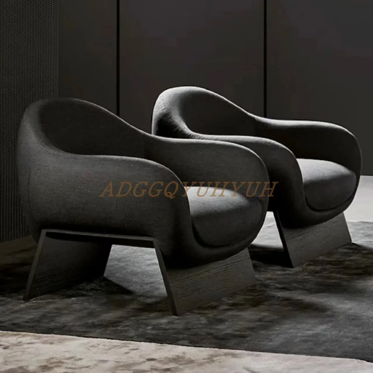 LXMedieval new single sofa chair designer living room hotel solid wood art leisure chairSSS