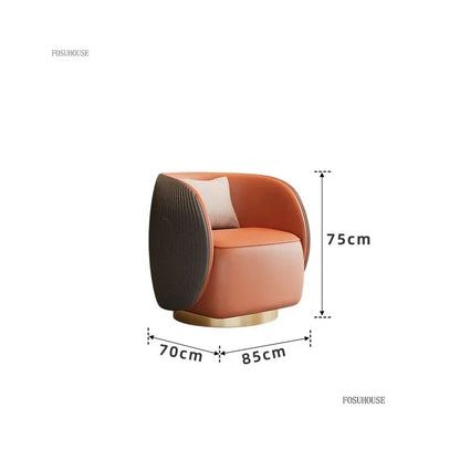 Nordic Designer Armchairs Hotel Lobby Negotiation Chair Living Room Chairs Home Furniture Luxury Conference Chair