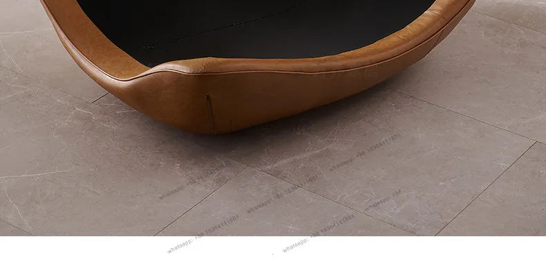 Italian light luxury designer creates reclining chair Italian modern simple living room leisure chair