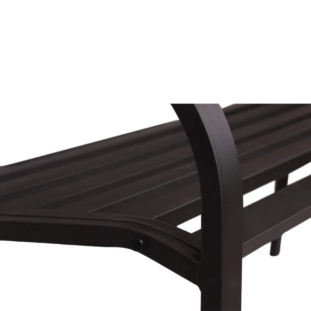 New Trend Backyard Modern Outdoor Bench Outdoor Garden Iron Bench